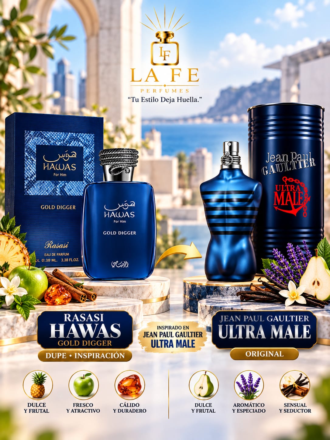 Rasasi Hawas Gold Digger 100ml EDP Men